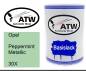 Preview: Opel, Peppermint Metallic, 30X: 500ml Lackdose, von ATW Autoteile West.